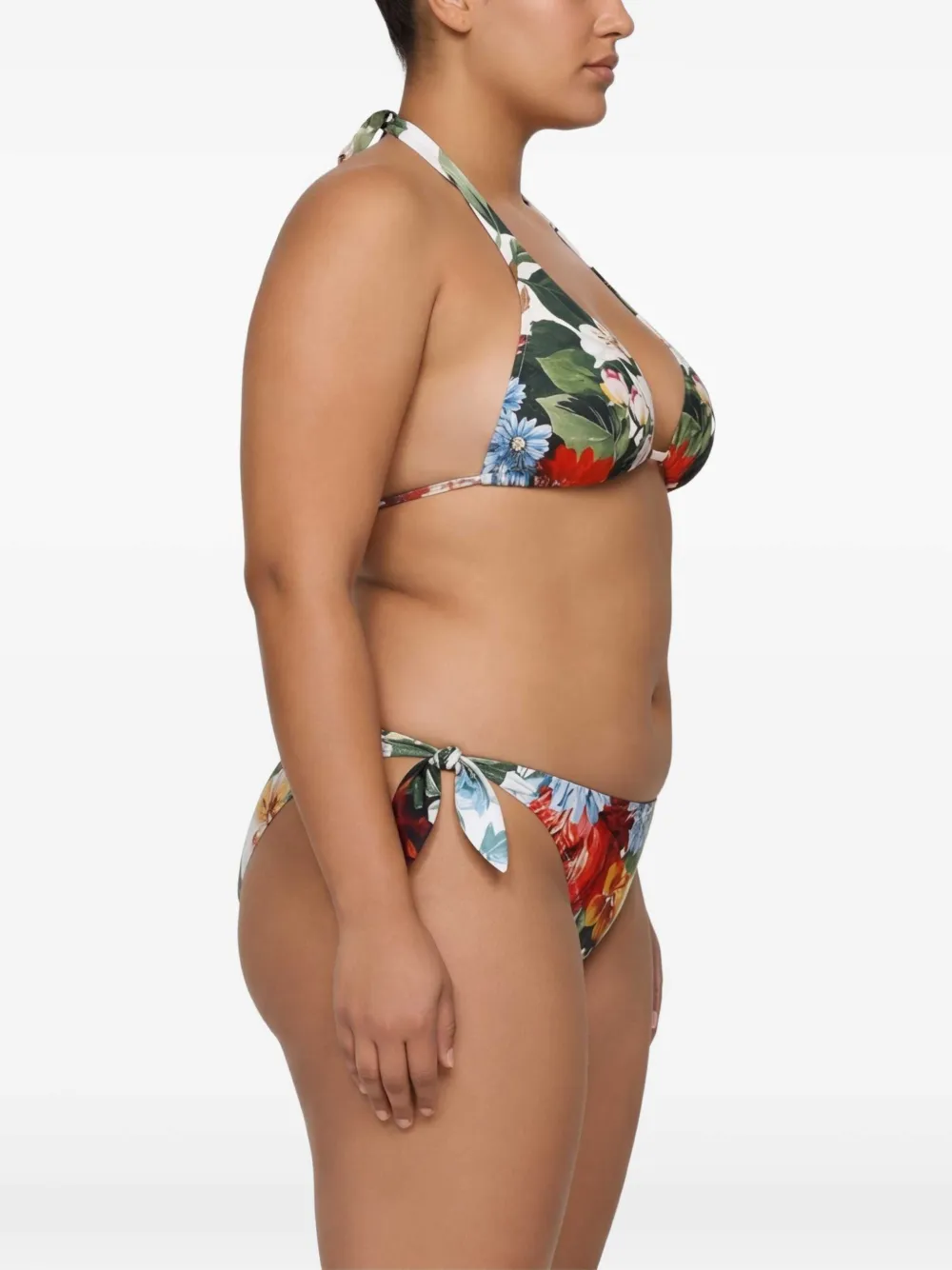 Dolce & Gabbana Bikini met bloemenprint Wit