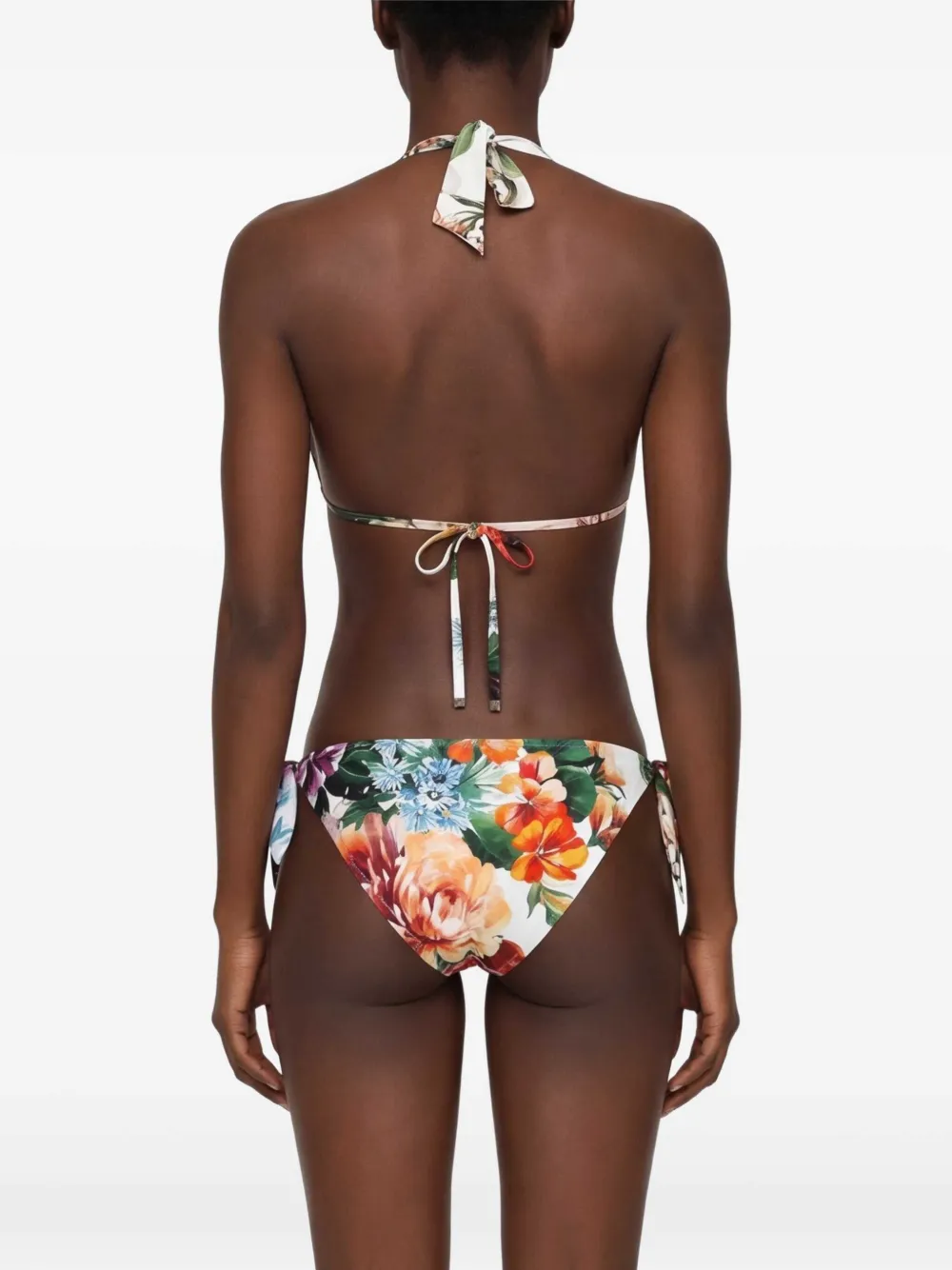Dolce & Gabbana Bikini met bloemenprint Wit