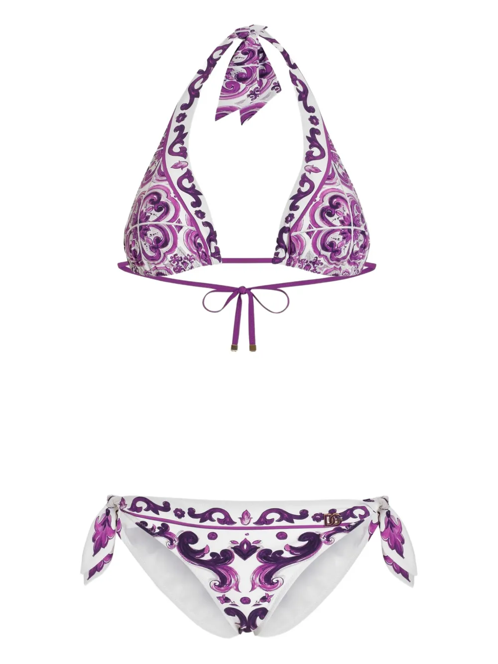 Dolce & Gabbana Bikini met print Wit