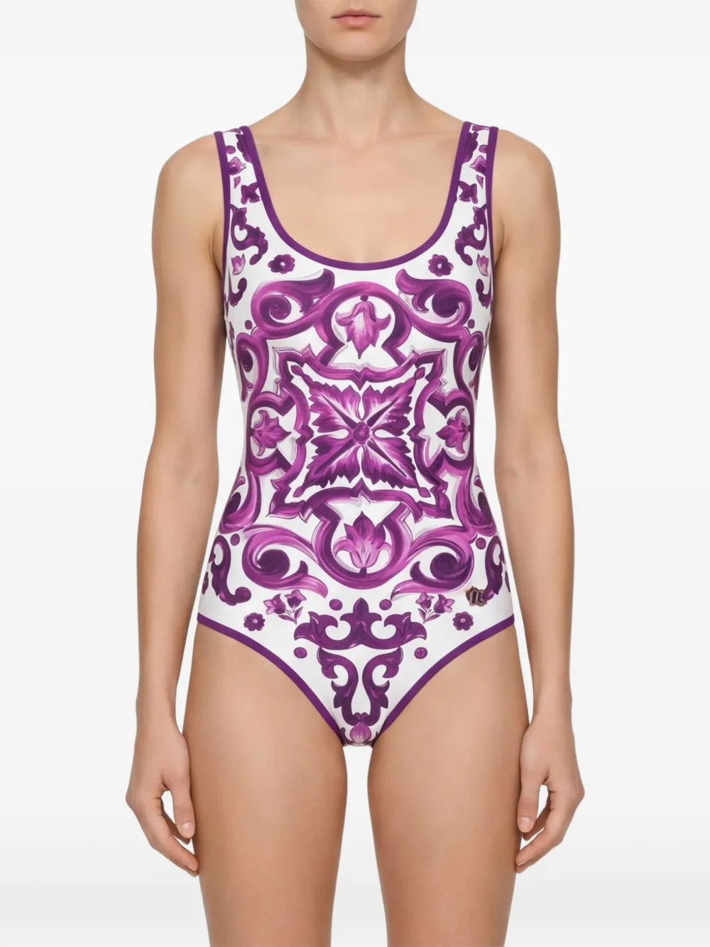 Dolce & Gabbana Badpak met print Wit