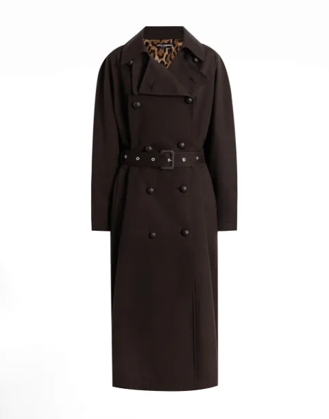 Dolce & Gabbana double-breasted belted coat