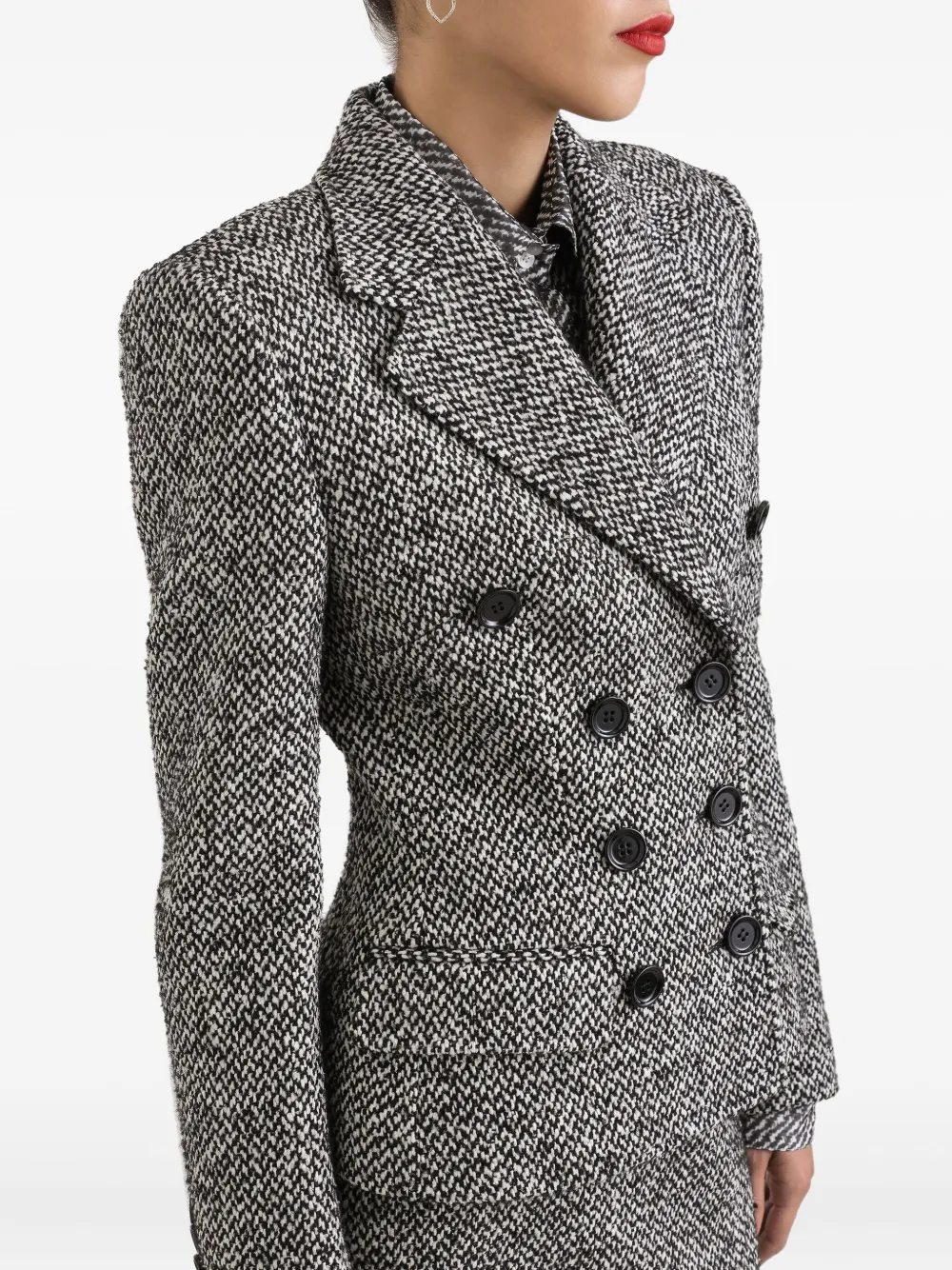 Dolce & Gabbana Tweed blazer Wit