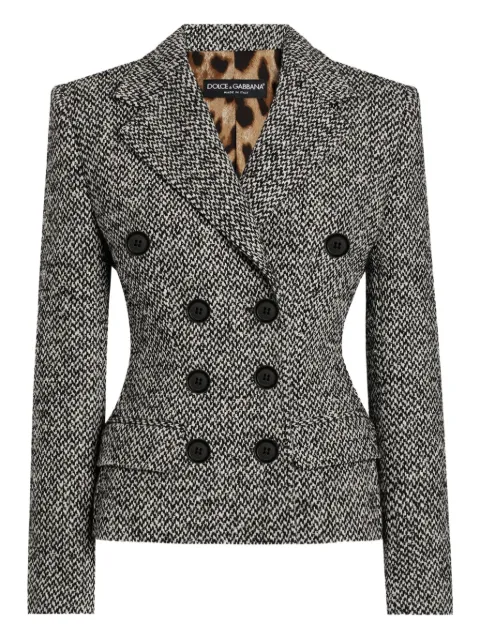 Dolce & Gabbana tweed blazer