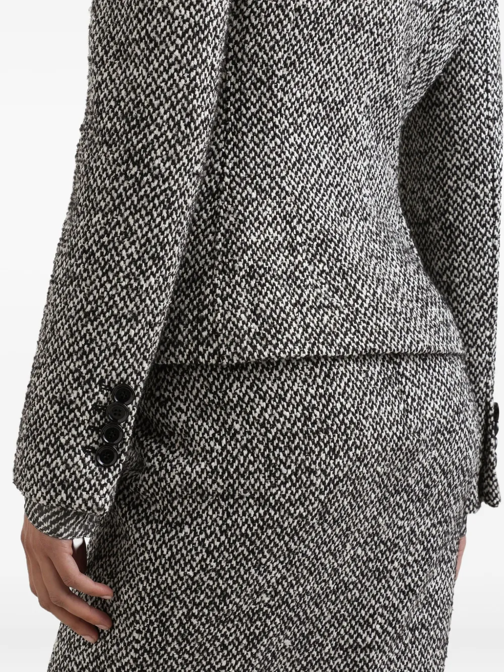 Dolce & Gabbana Tweed blazer Wit