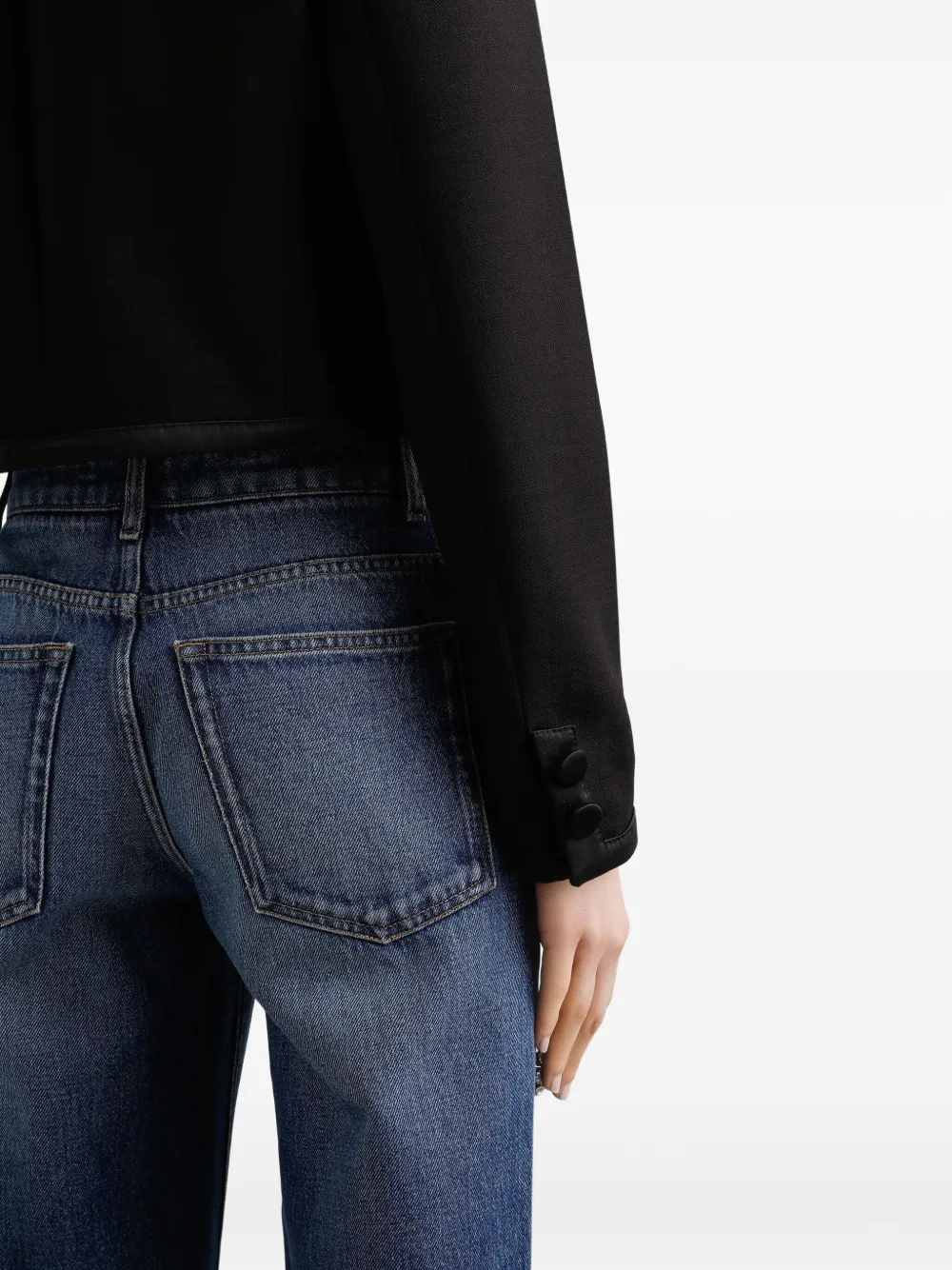 Dolce & Gabbana Cropped jack Zwart