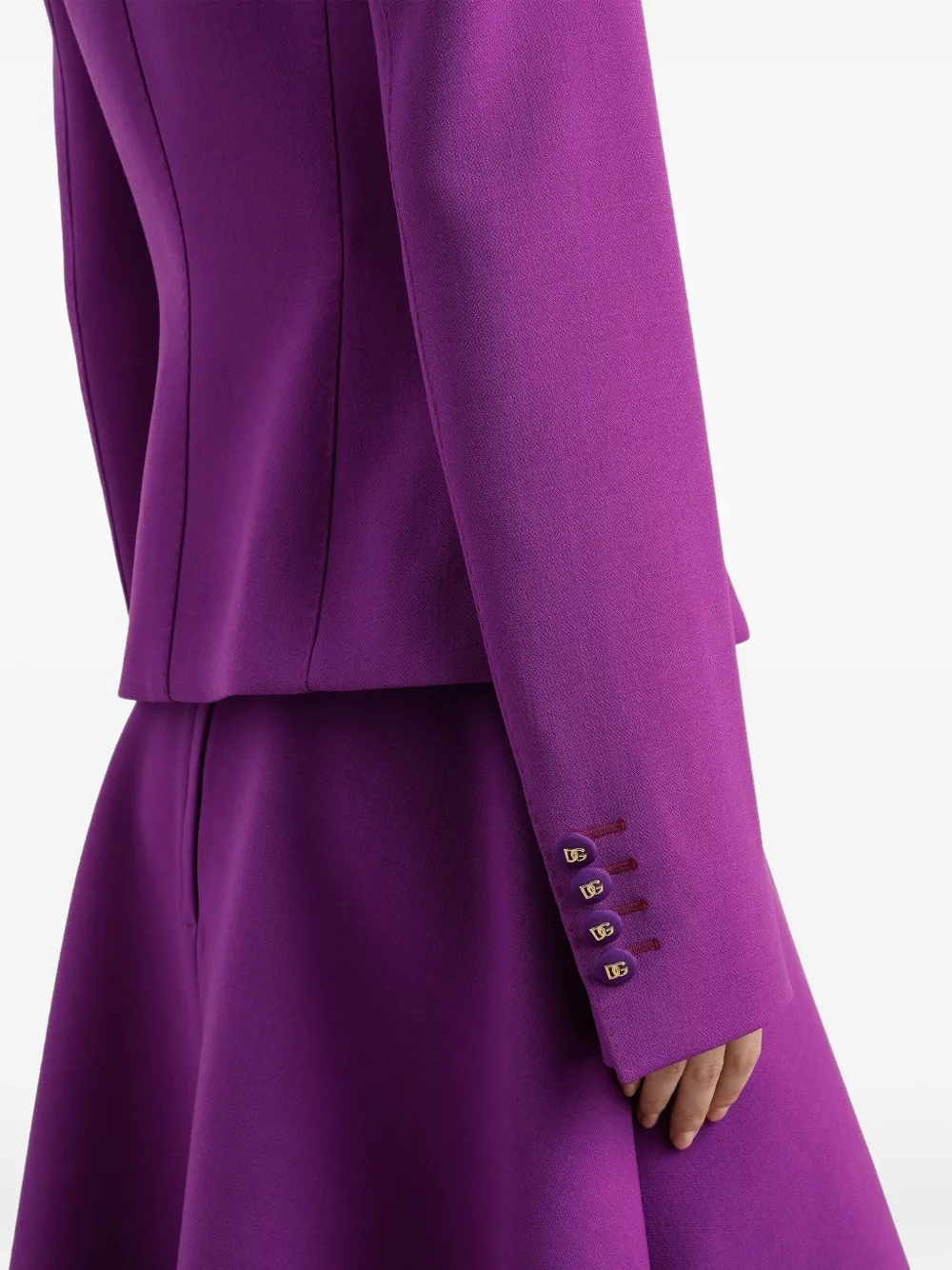 Dolce & Gabbana Wollen blazer Paars