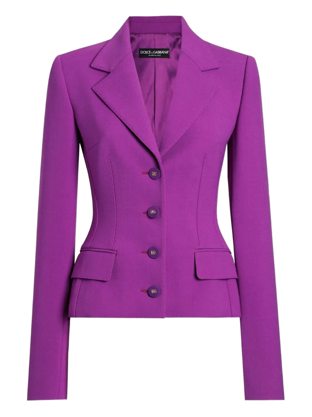 Dolce & Gabbana Wollen blazer Paars