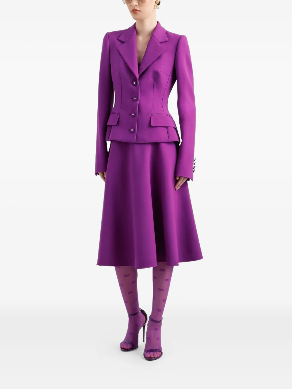Dolce & Gabbana Wollen blazer Paars