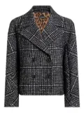 Dolce & Gabbana check-pattern double-breasted jacket - Grey