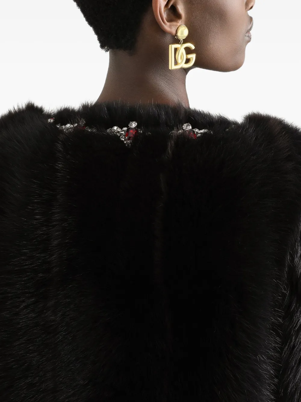 Dolce & Gabbana Jack met stras Bruin