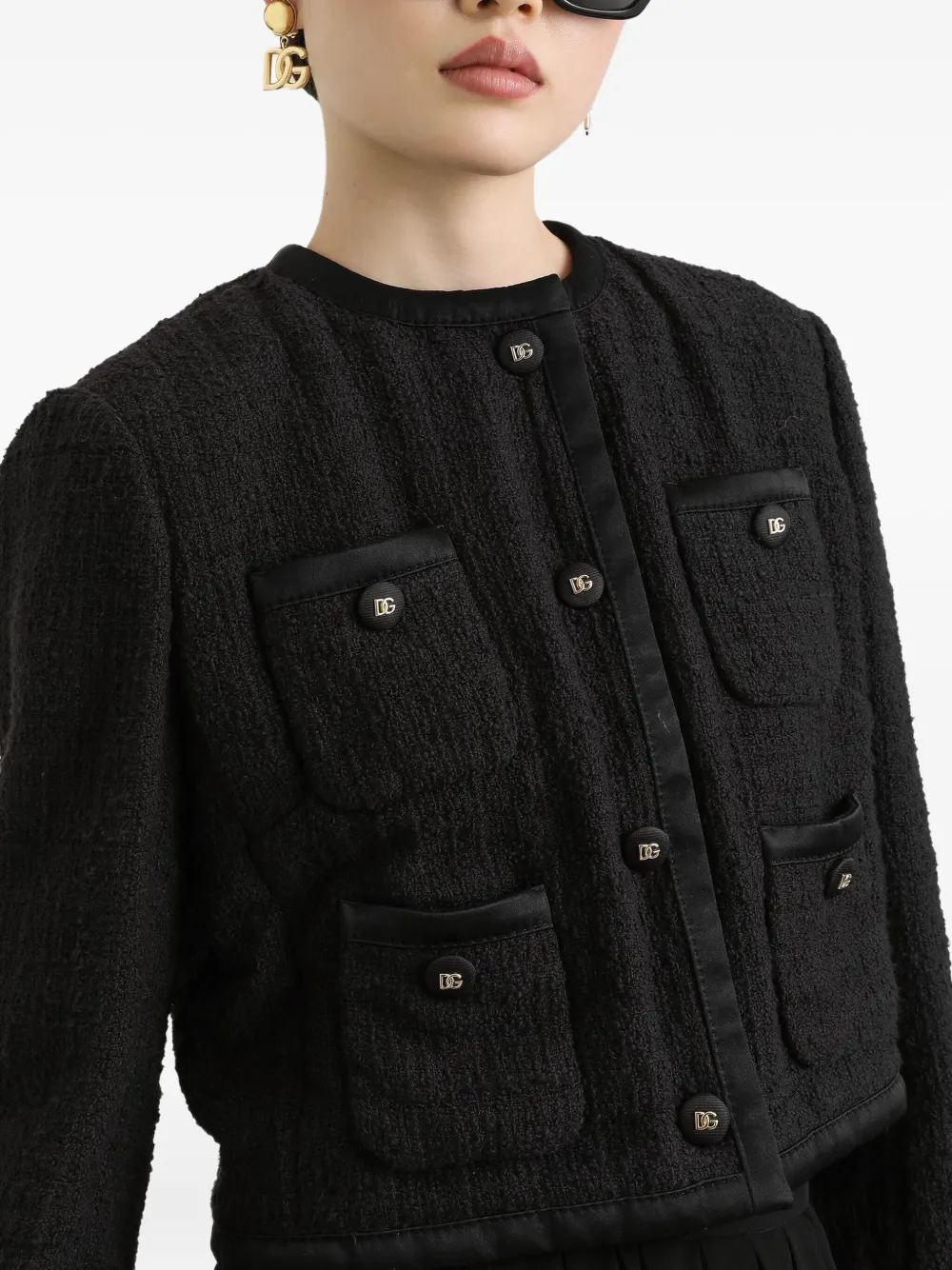 Dolce & Gabbana Rachel tweed jack Zwart