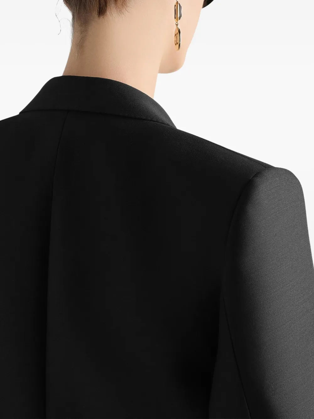 Dolce & Gabbana Blazer met dubbele rij knopen Zwart
