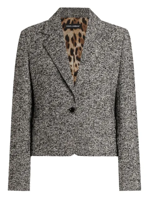 Dolce & Gabbana button-fastening jacket