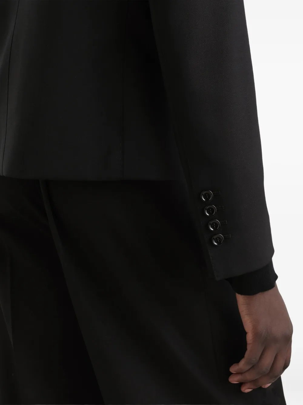 Dolce & Gabbana Single-breasted Blazer In Black