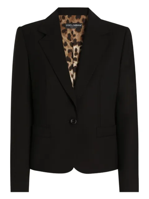 Dolce & Gabbana single-breasted blazer