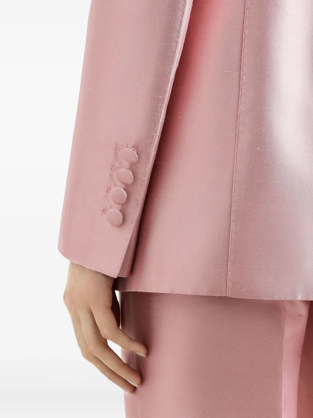Dolce & Gabbana Satijnen blazer Roze
