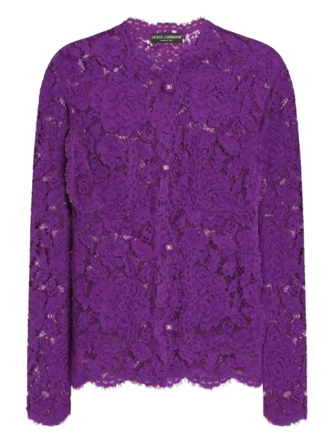 Dolce & Gabbana DNA Cordonetto floral lace jacket