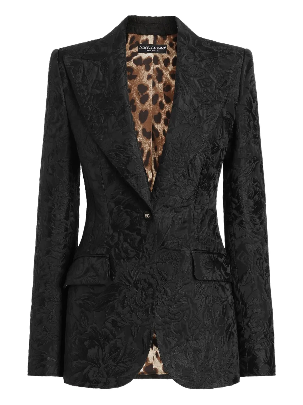 Dolce & Gabbana Turlington jack Zwart