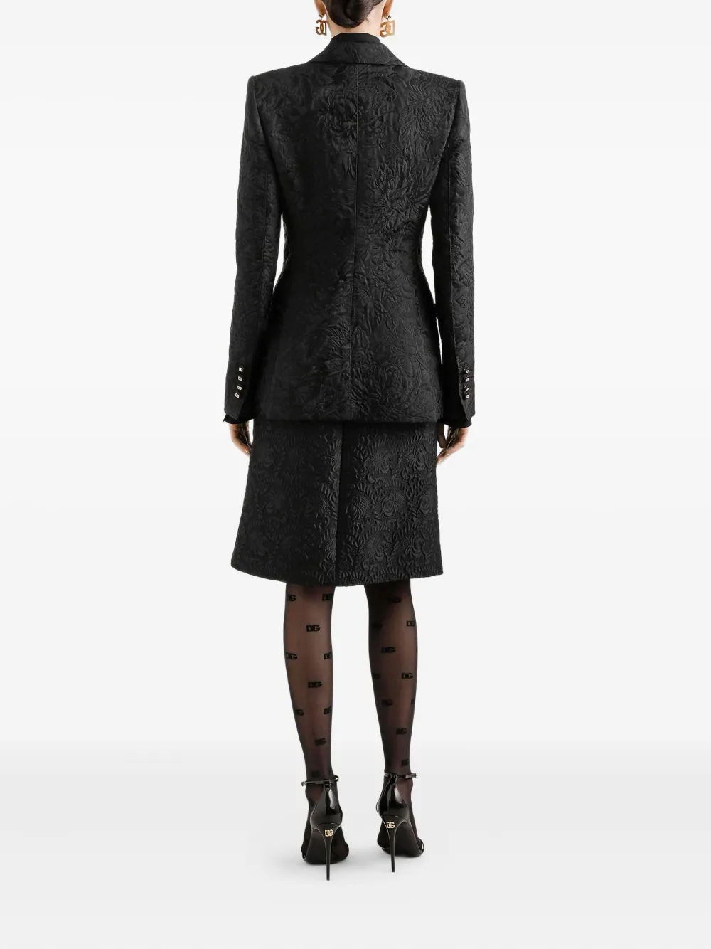 Dolce & Gabbana Turlington jack Zwart