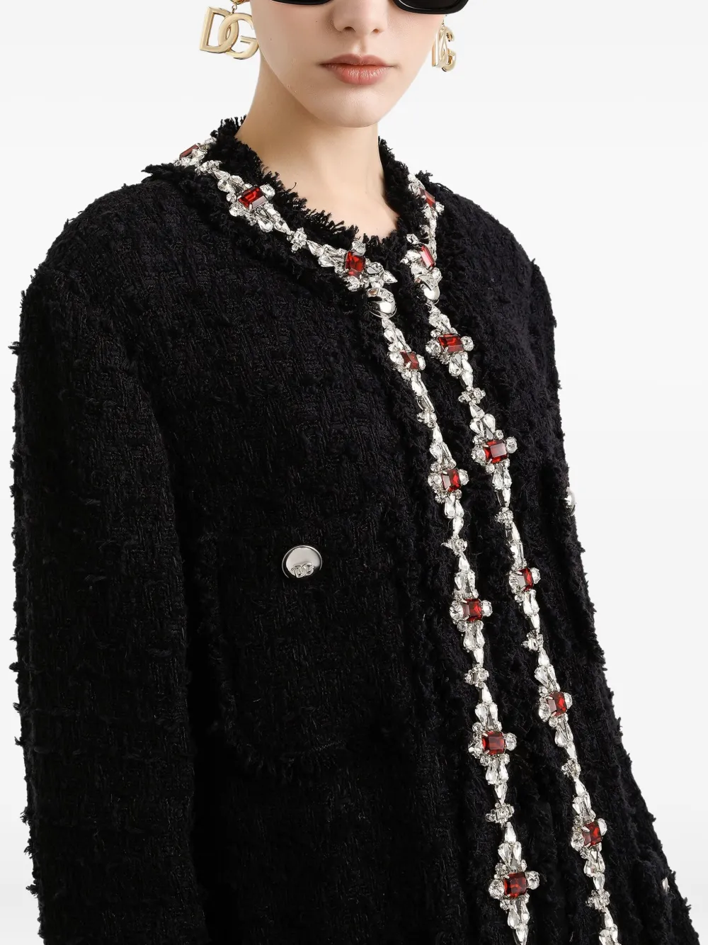Dolce & Gabbana Denim jack Zwart