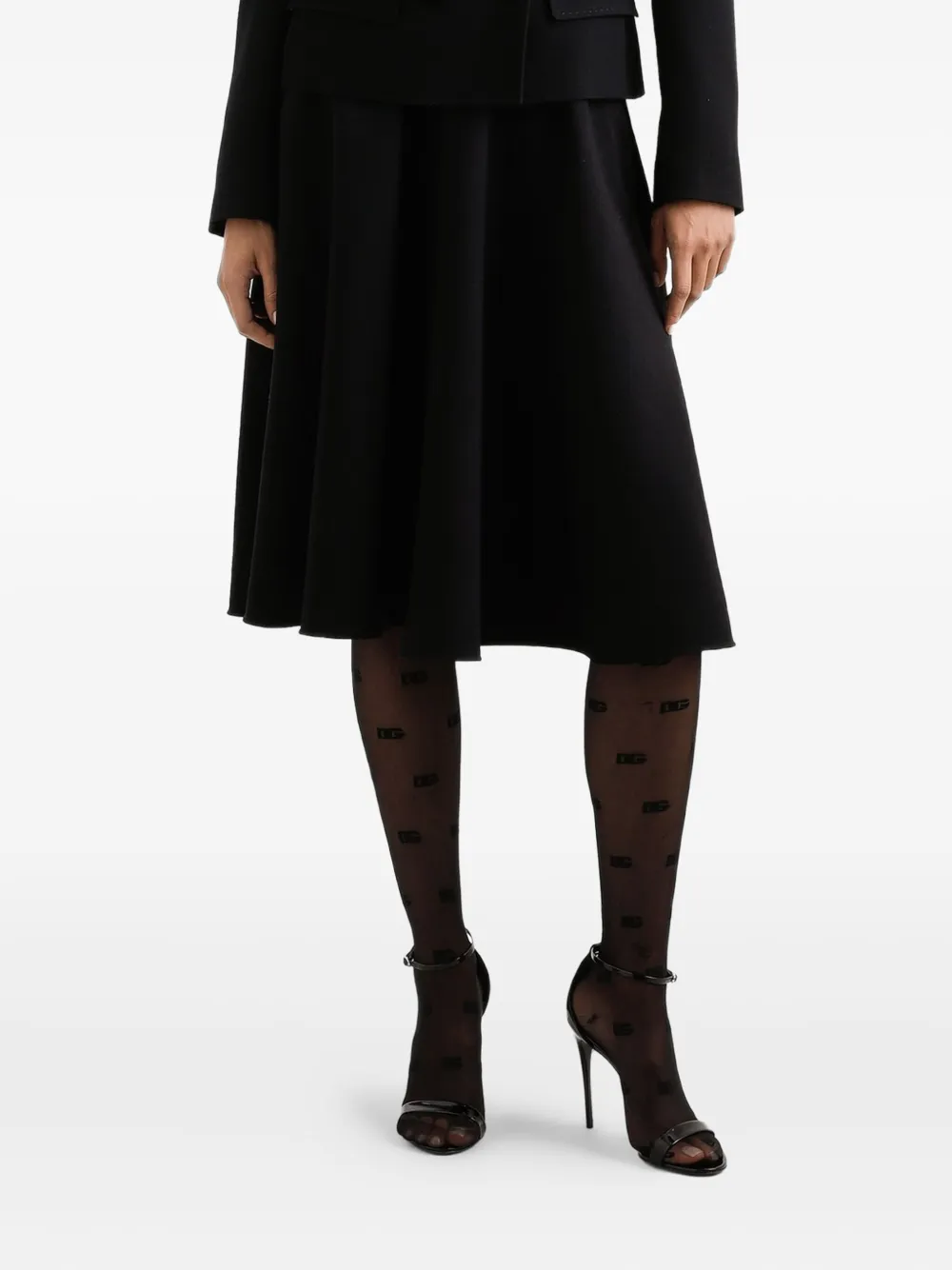 Dolce & Gabbana Plooirok Zwart
