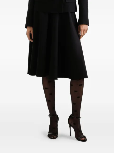 Dolce & Gabbana Ausgestellter Faltenrock