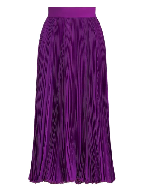 Dolce & Gabbana silk midi skirt 