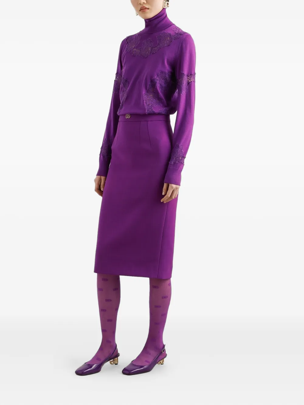 Dolce & Gabbana wool midi skirt | Pencil Skirts | Image 2