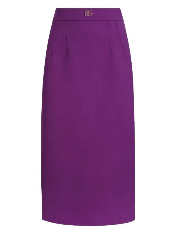 【送料&関税込】Dolce & Gabbana Wool Midi Skirt 29691723_59409502_600.jpg