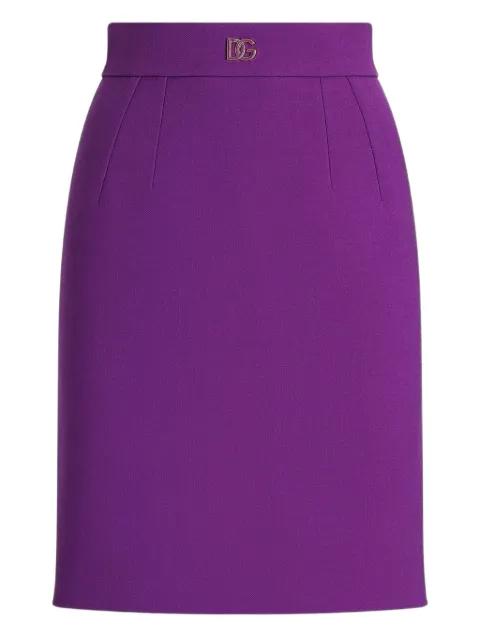 Dolce & Gabbana wool mini skirt 