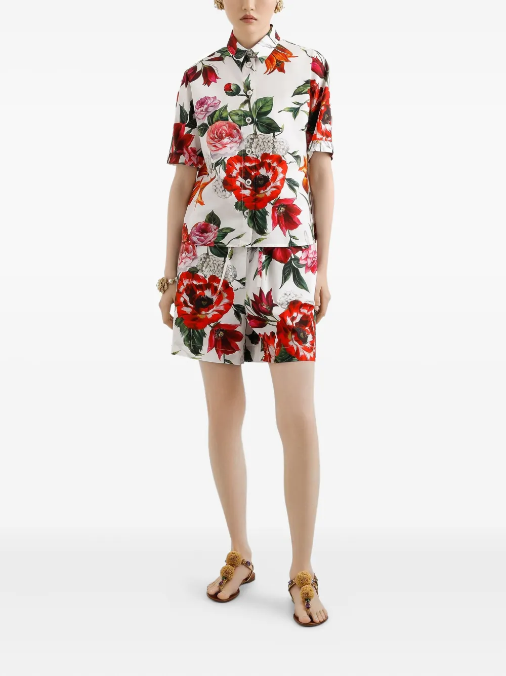 Dolce & Gabbana Katoenen shirt - Wit