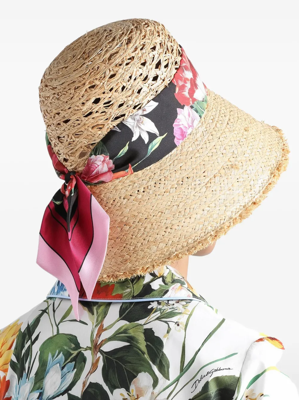 Dolce & Gabbana Blouse met bloemenprint Wit