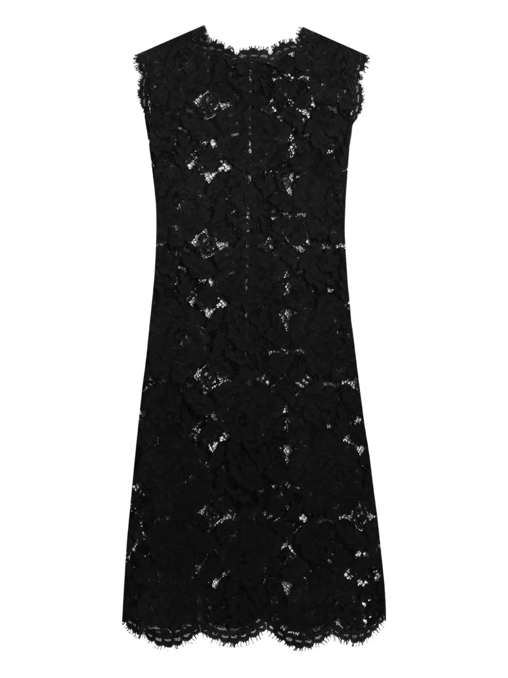 Dolce & Gabbana Mini-jurk met kant Zwart