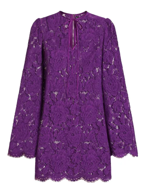 Dolce & Gabbana robe en dentelle Cordonetto