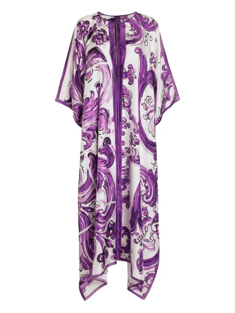 Dolce & Gabbana Majolica-print dress