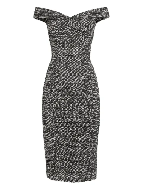 Dolce & Gabbana off-shoulder midi dress
