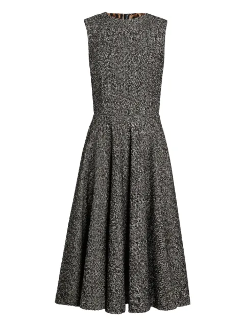 Dolce & Gabbana pleat-detail midi dress