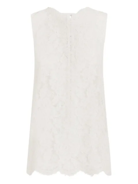 Dolce & Gabbana レースディテール トップ