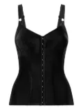 Dolce & Gabbana corset-style top - Black