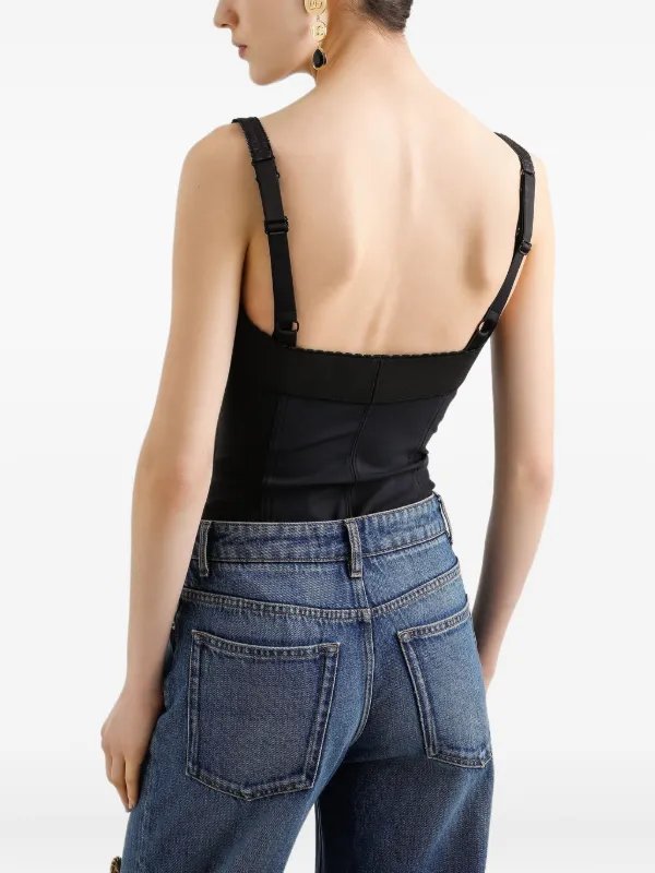 Dolce & Gabbana コルセットスタイル トップ | ブラック | FARFETCH JP