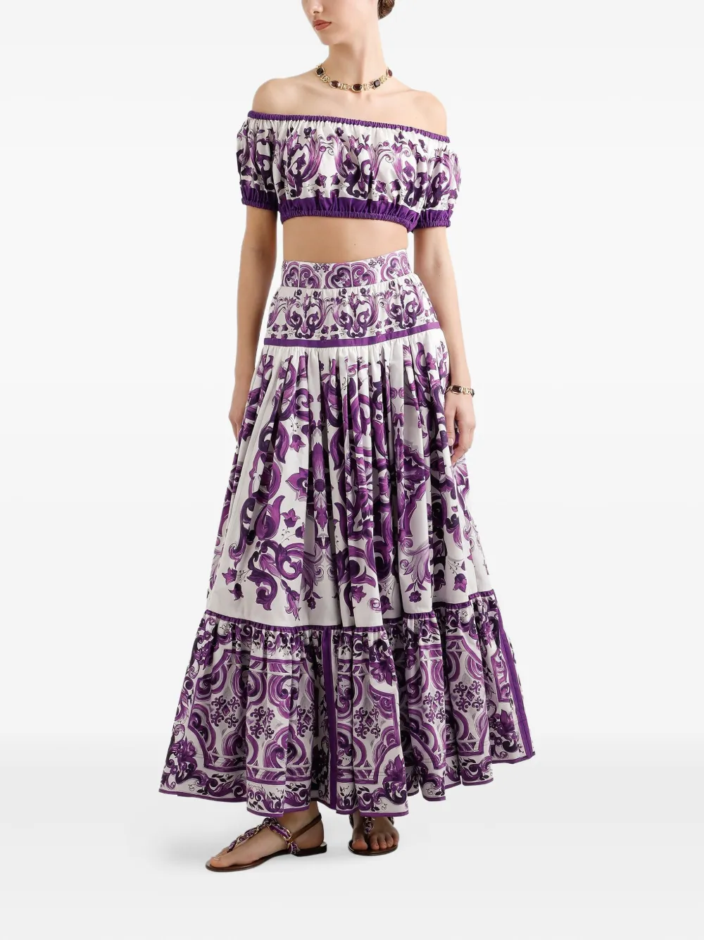 Dolce & Gabbana Cropped top - Wit
