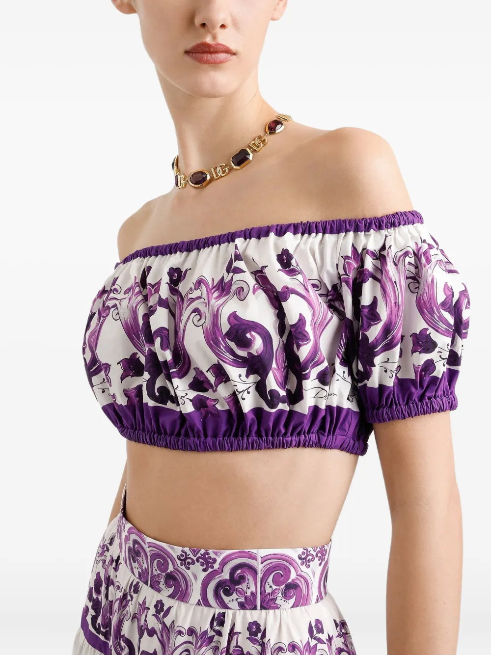 Dolce & Gabbana Cropped top Wit