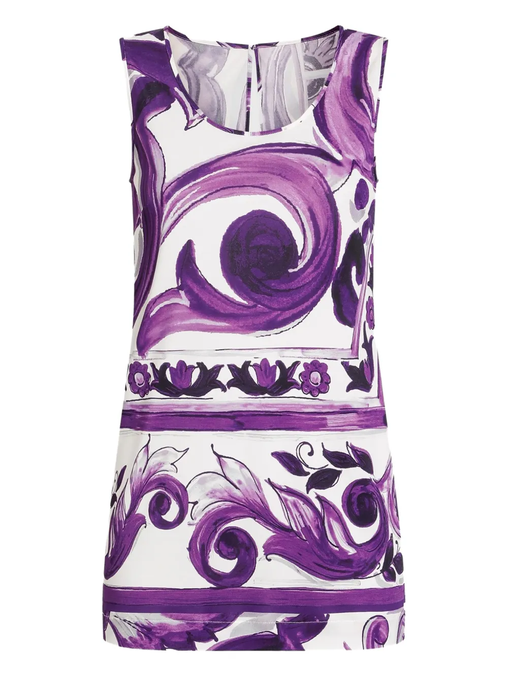 Dolce & Gabbana top con estampado gráfico | blanco | Image 1