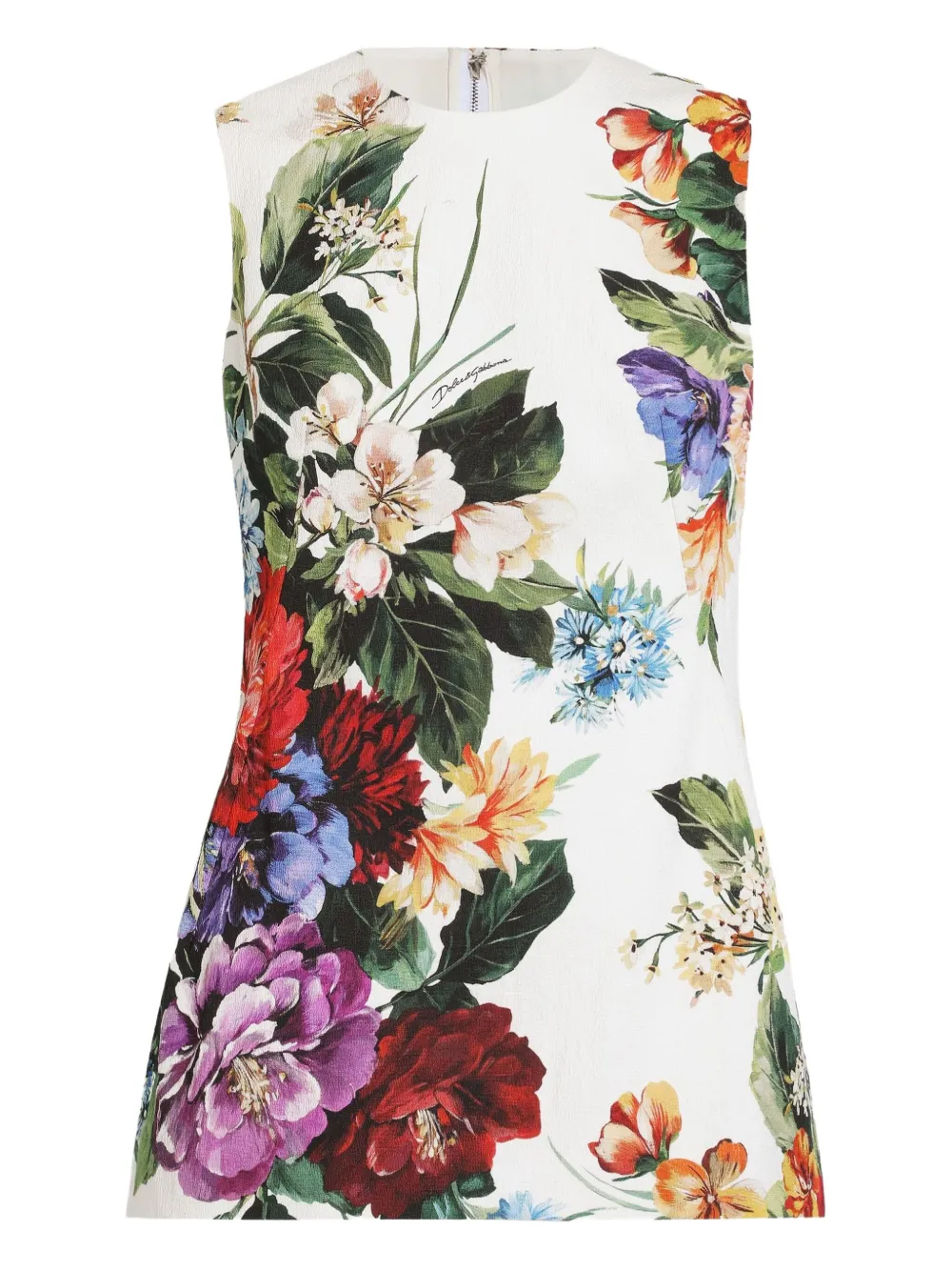 Dolce & Gabbana Shirt met bloemenprint Wit