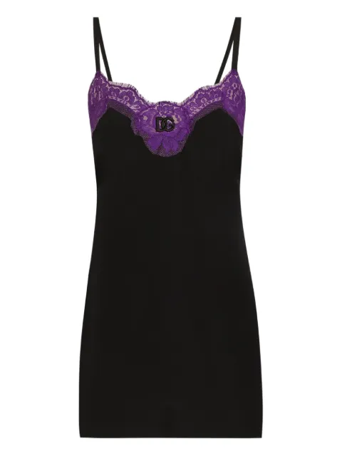 Dolce & Gabbana lace-trimmed cami top