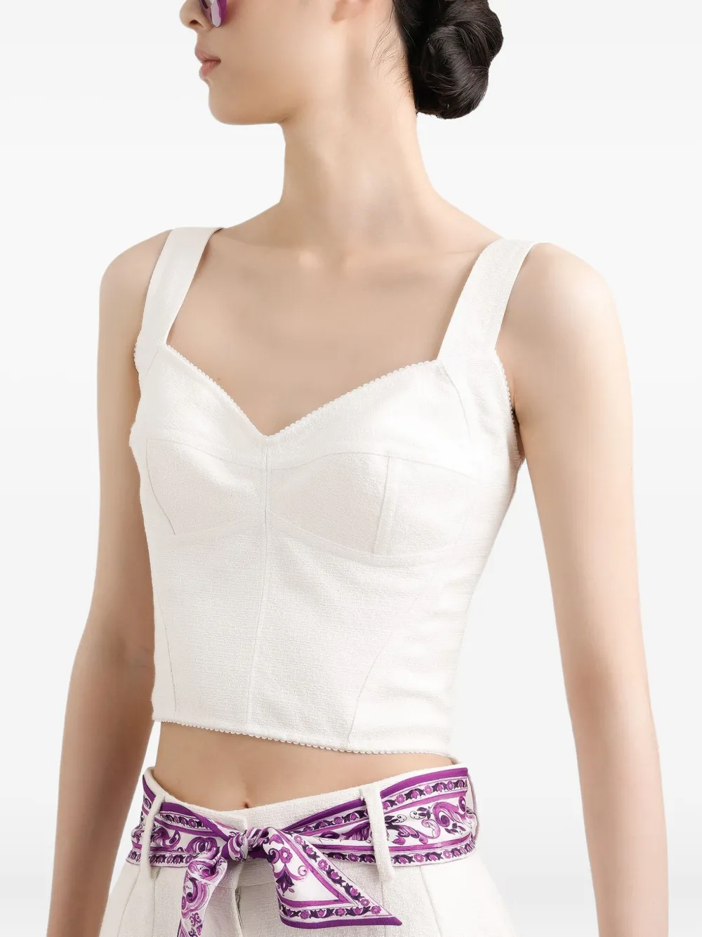 Dolce & Gabbana Corset-style Top