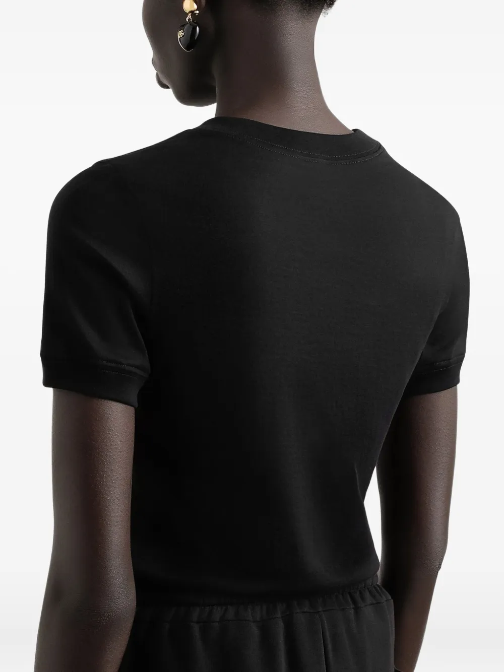 Dolce & Gabbana Katoenen T-shirt Zwart