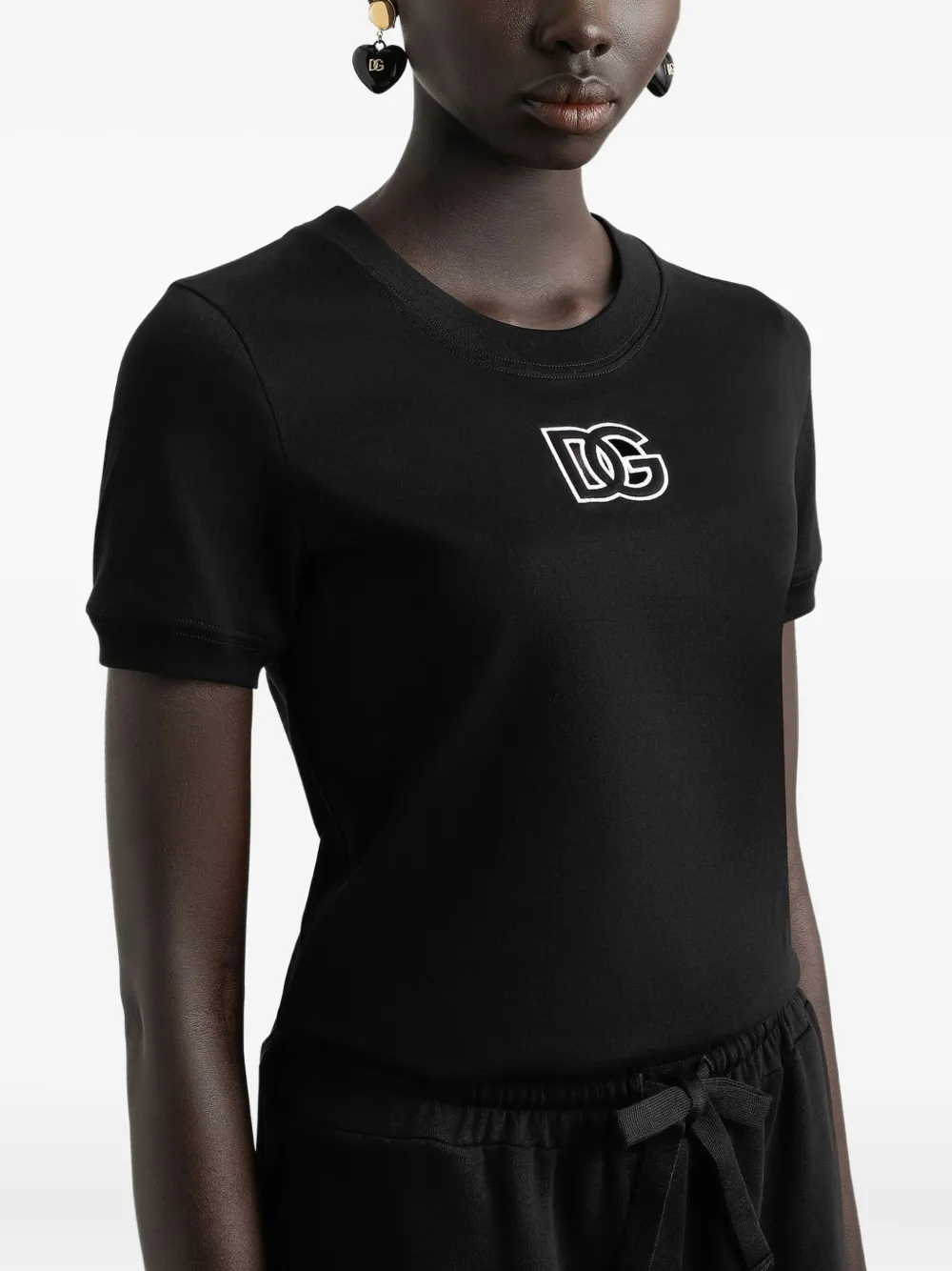 Dolce & Gabbana Katoenen T-shirt Zwart