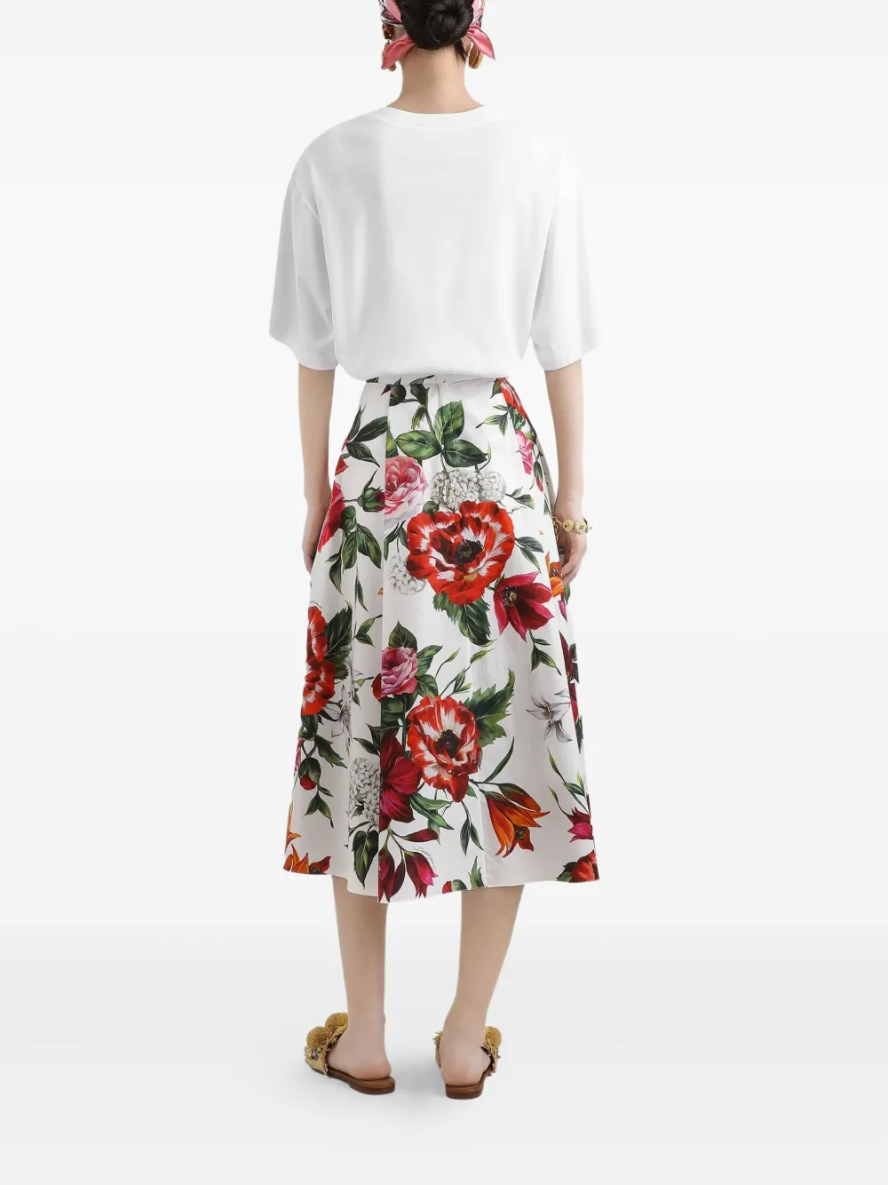 Dolce & Gabbana T-shirt met logo Wit