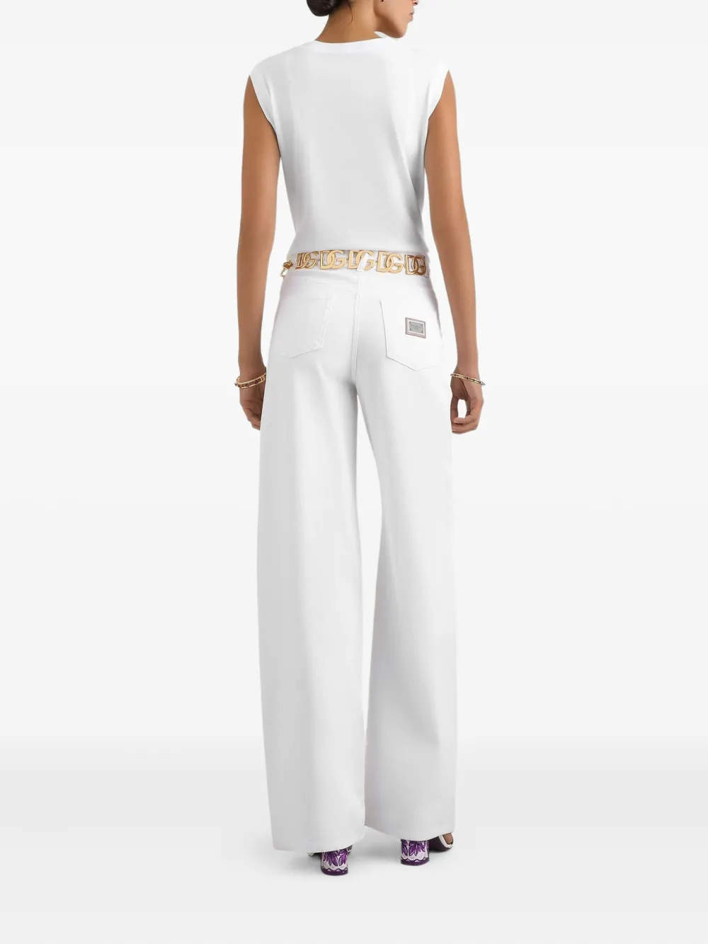 Dolce & Gabbana Katoenen T-shirt Wit